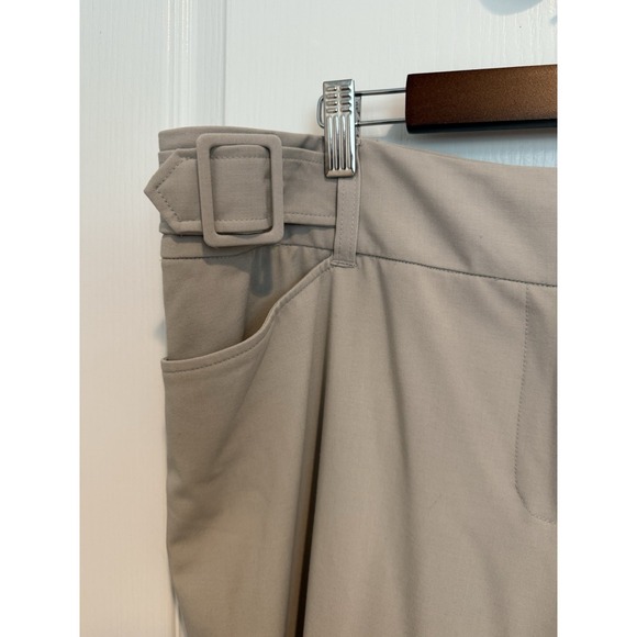 Lane Bryant Pants Khaki Tan Secret Slimmer Panel Dress Size 18P Career NWT - Picture 3 of 6